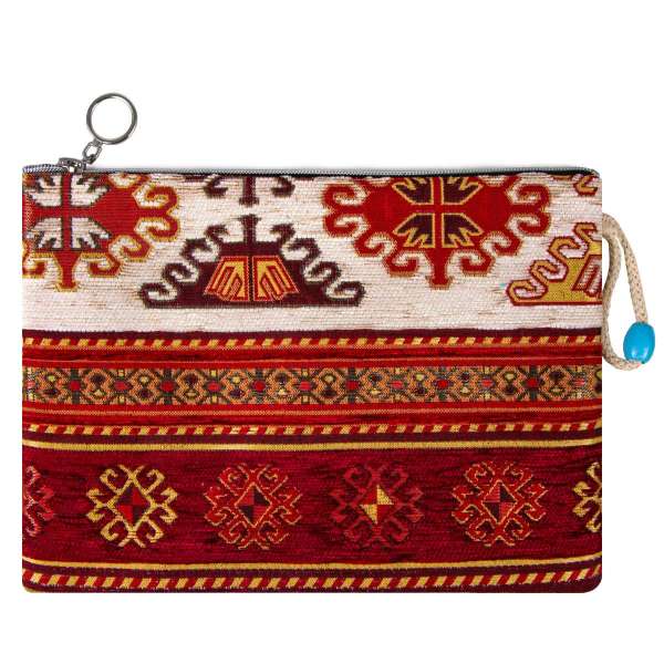 Kilim Patterned Tapestry Klaç Bag