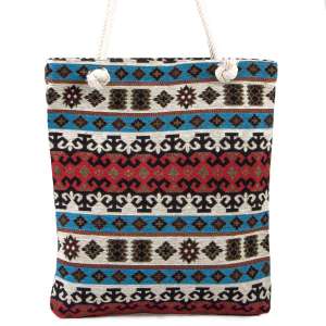 Kilim Patterned Saddle Bag