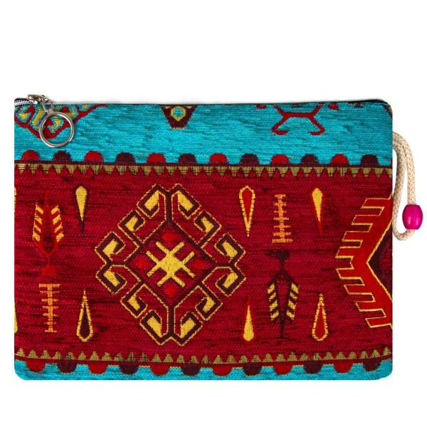 Kilim Patterned Tapestry Klaç Bag