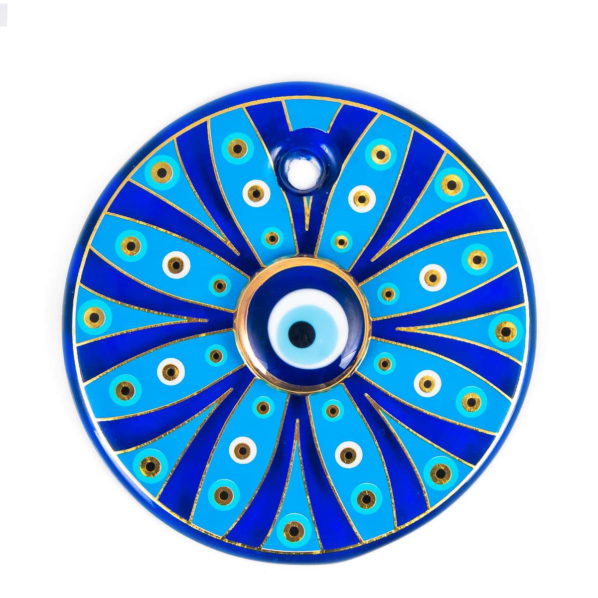 No 6 Double Evil Eye Beads