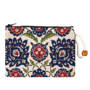 Tile Patterned Tapestry Wallet