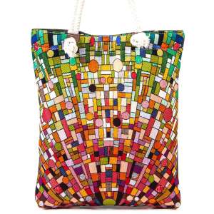 Authentic Tapestry Saddle Bag