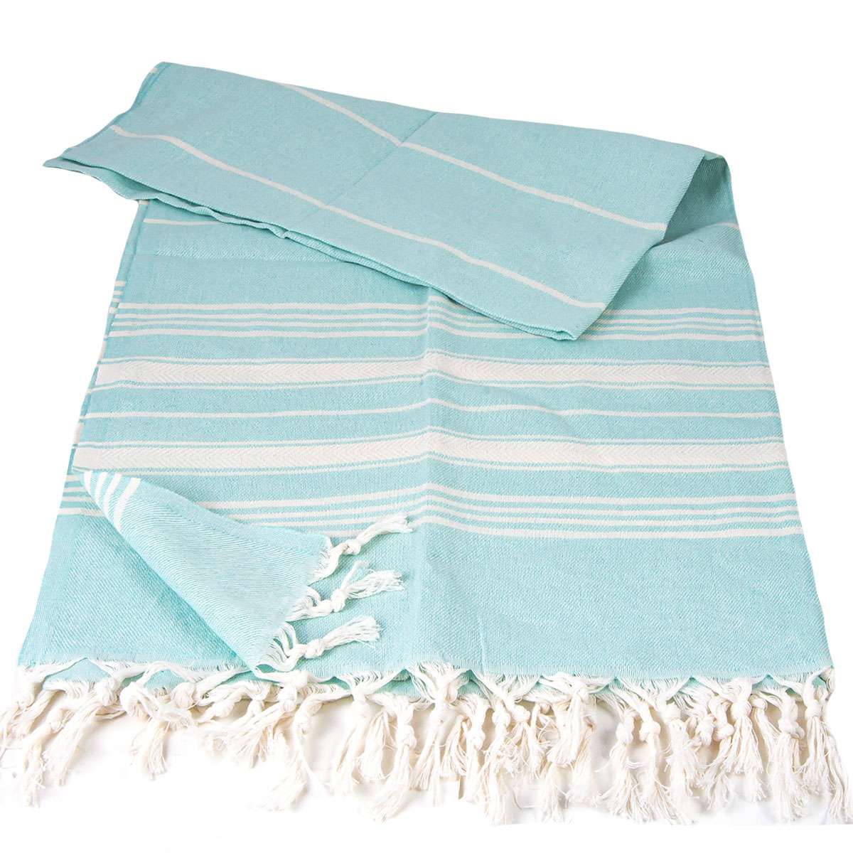 Double Bordered Peshtemal Green