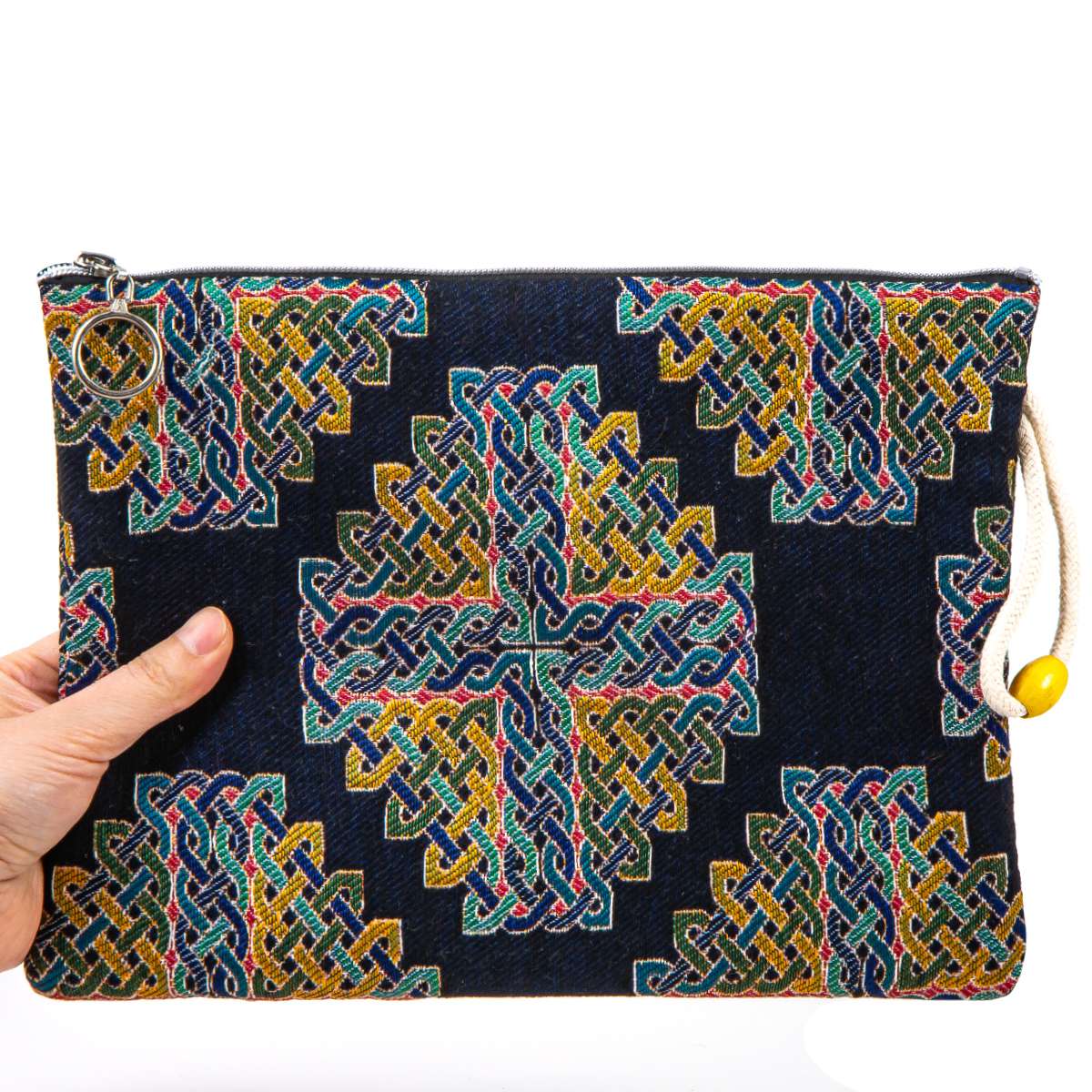 Authentic Tapestry Patterned Clutch Bag