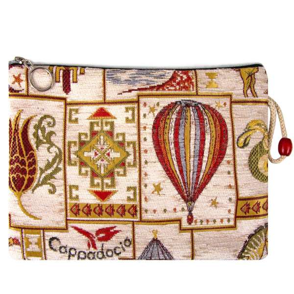 Kilim Patterned Tapestry Klaç Bag