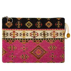 Kilim Patterned Tapestry Klaç Bag