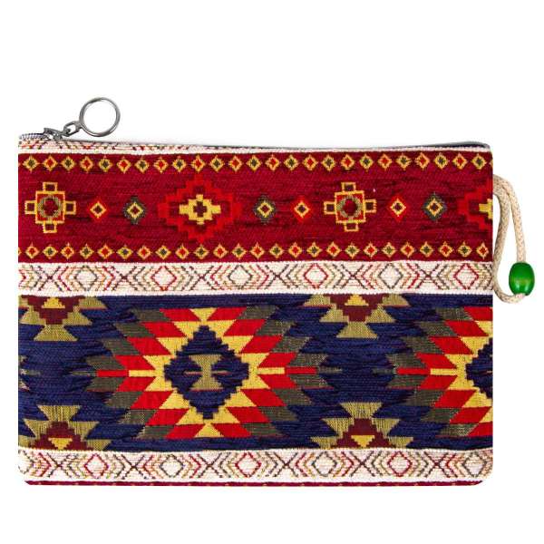 Kilim Patterned Tapestry Klaç Bag