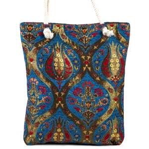 Kilim Patterned Saddle Bag