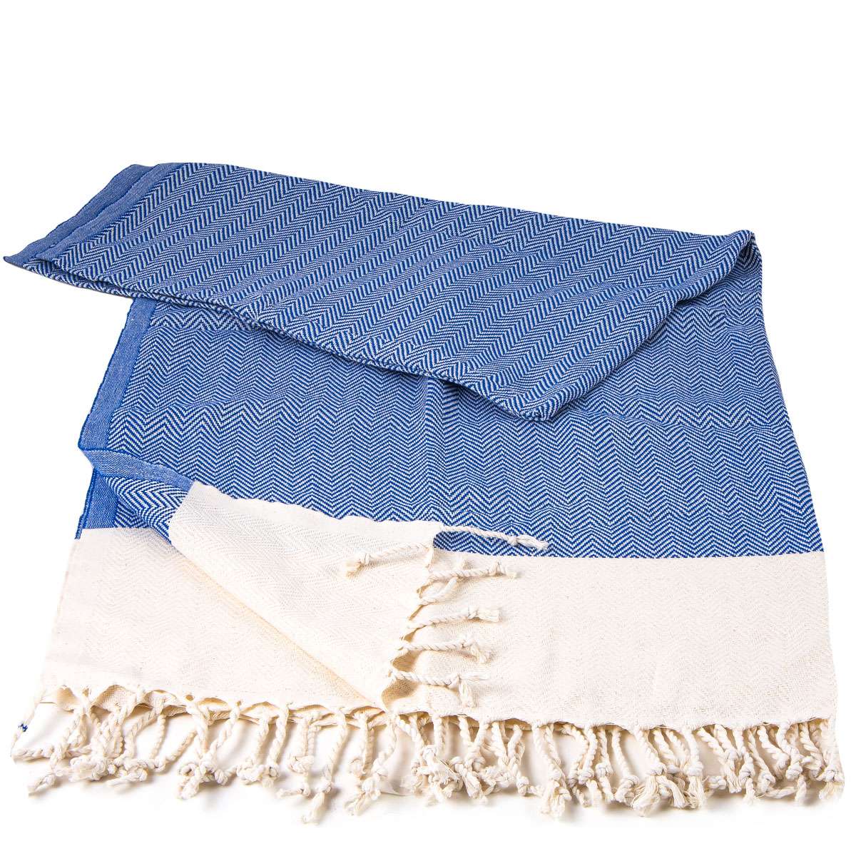 Herringbone Peshtemal Navy Blue