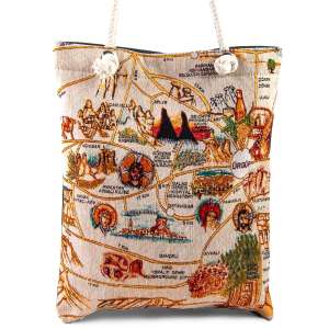 Tapestry Authentic Cappadocia Patterned Saddle Bag