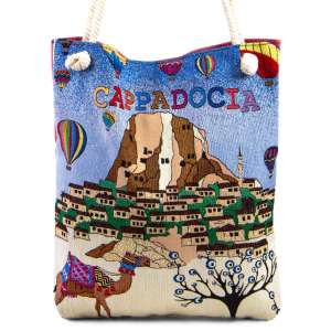 Cappadocia Patterned Saddle Bag