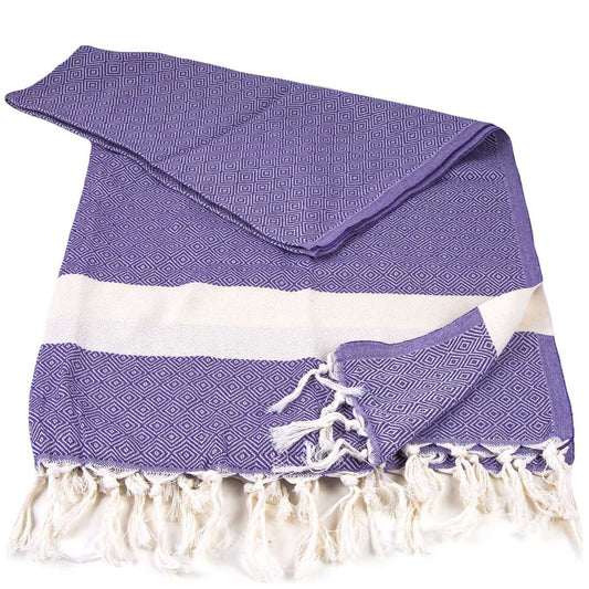 Diamond Peshtemal Purple