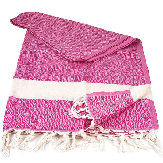 Diamond Peshtemal Pink