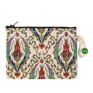 Authentic Patterned Tapestry Wallet