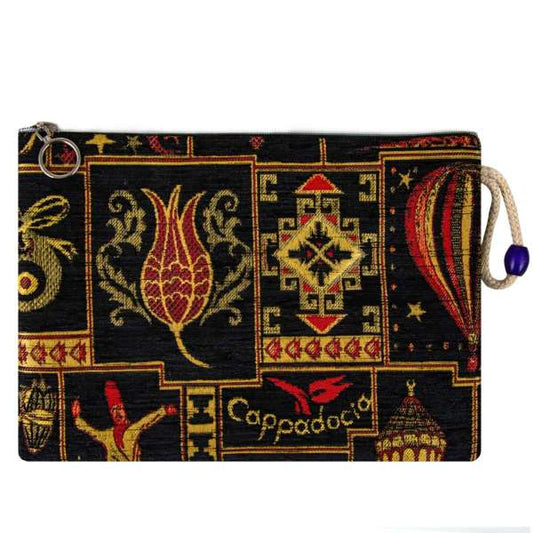Kilim Patterned Tapestry Klaç Bag