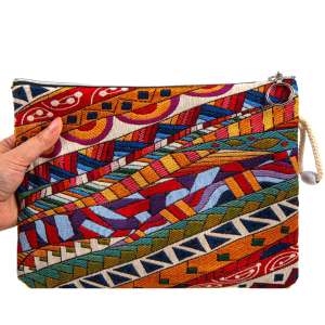 TaTapestry Klaç Bag Kilim Patterned