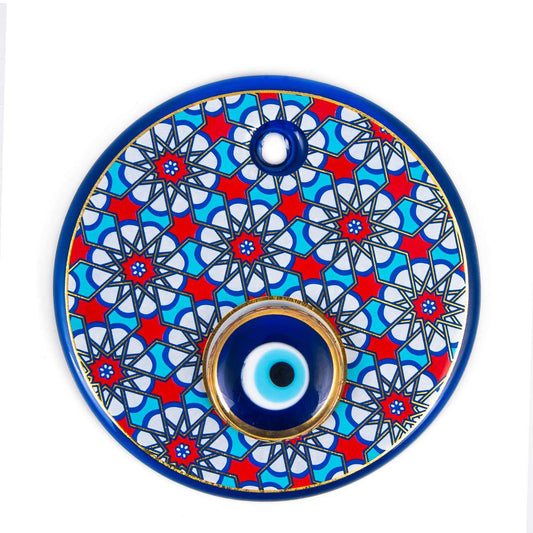 No 6 Double Evil Eye Beads