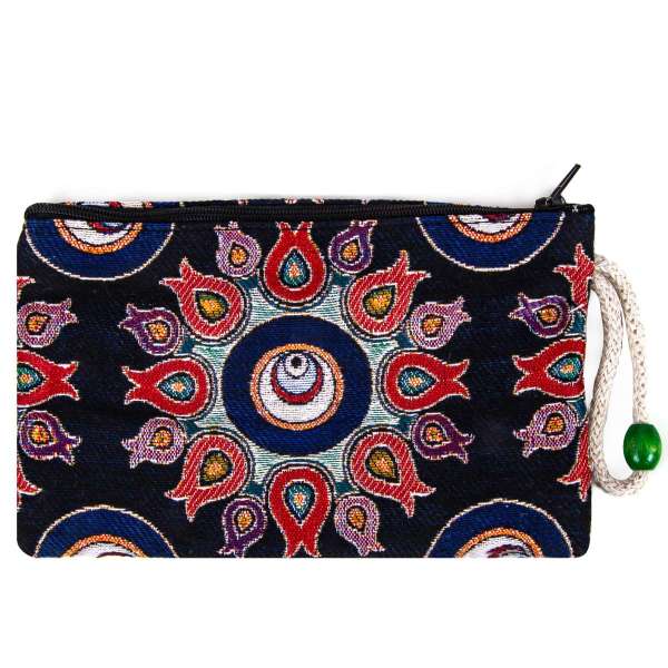 Authentic Tapestry Patterned Wallet