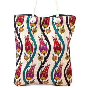 Authentic Tapestry Saddle Bag