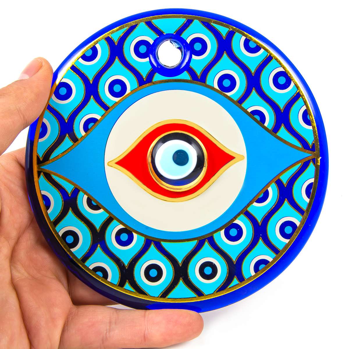 No 6 Eye Pattern Evil Eye Bead