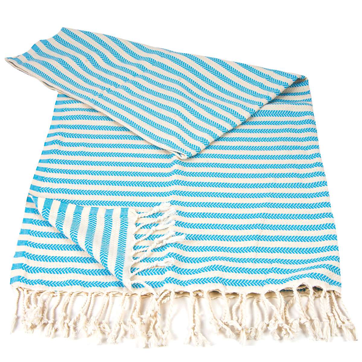 Barley Peshtemal Turquoise