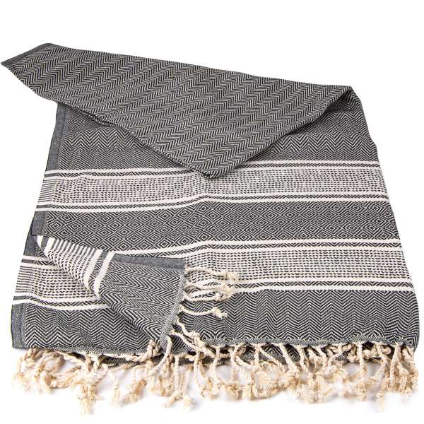 Başak Peshtemal Black