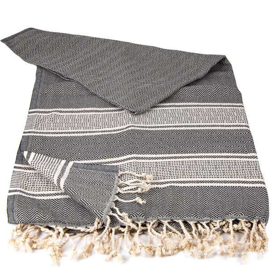 Başak Peshtemal Black