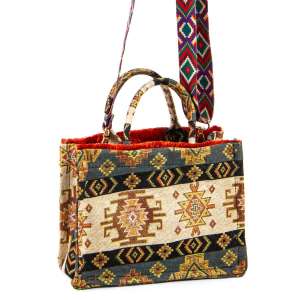 Authentic Pattern Handbag