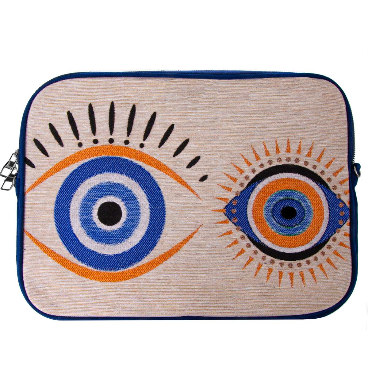 Authentic Tapestry Evil Eye Patterned Laptop Bag