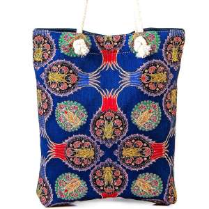 Authentic Tapestry Saddle Bag