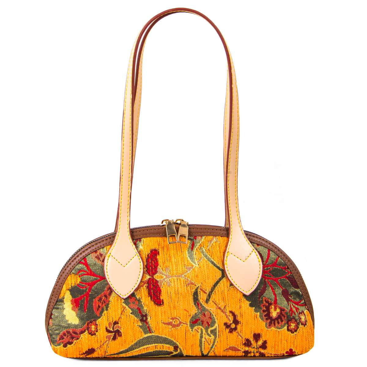 Kilim Patterned Moon Bag