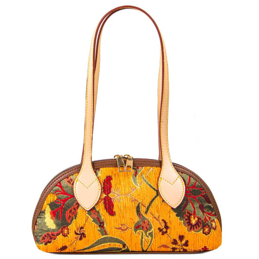 Kilim Patterned Moon Bag