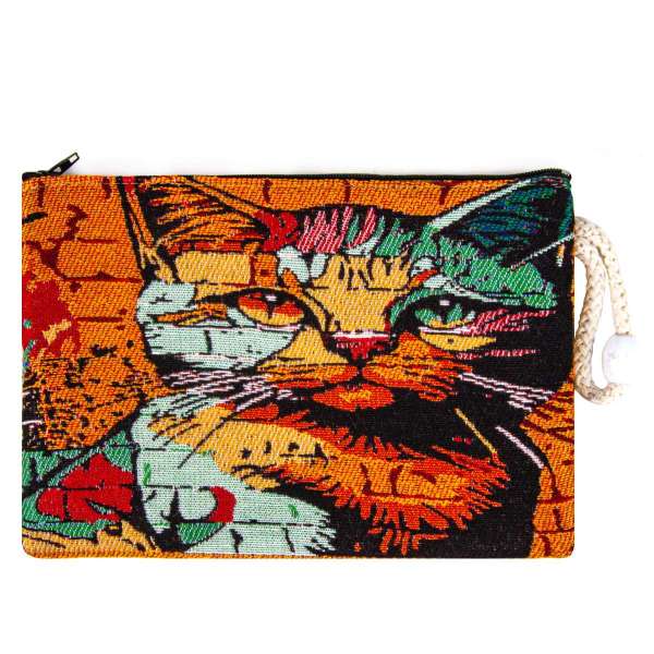Authentic Tapestry Cat Patterned Wallet