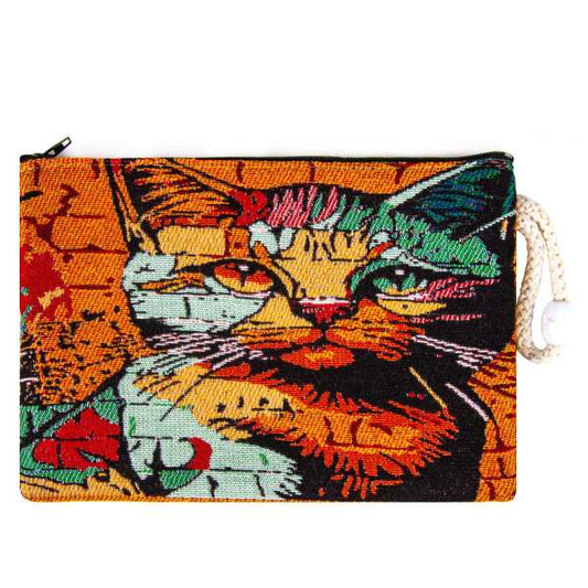 Authentic Tapestry Cat Patterned Wallet