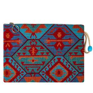 Kilim Patterned Tapestry Klaç Bag