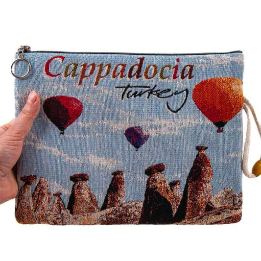 Authentic Tapestry Cappadocia Patterned Klaç Bag