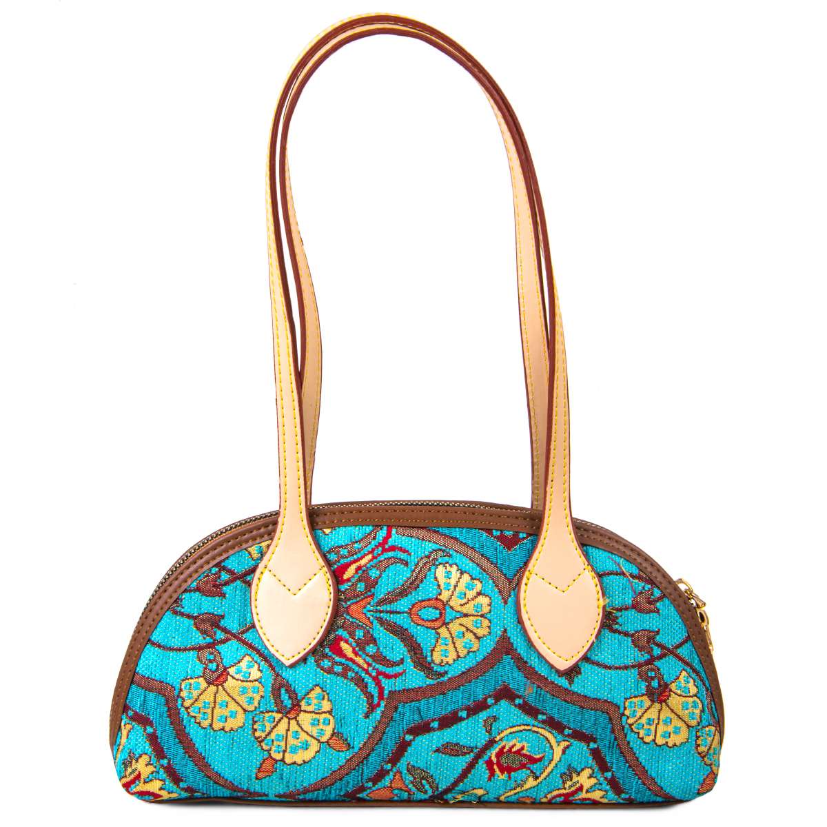 Kilim Patterned Moon Bag
