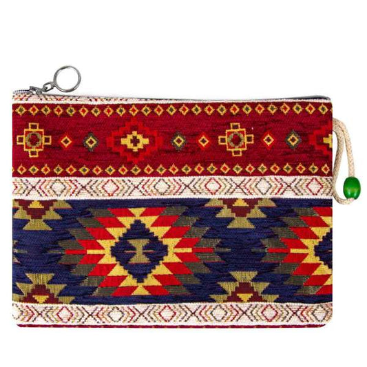 Kilim Patterned Tapestry Klaç Bag