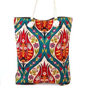 Authentic Tapestry Saddle Bag