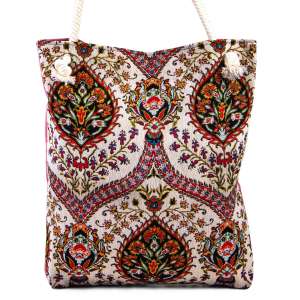 Authentic Patterned Saddle Bag
