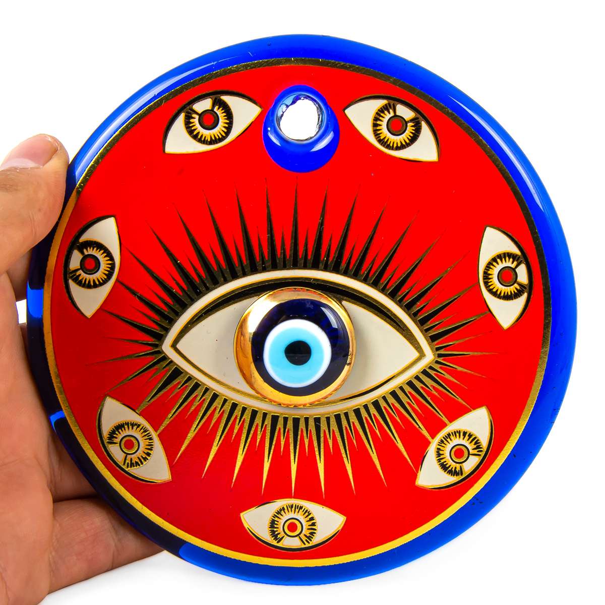 No 6 Eye Pattern Evil Eye Bead