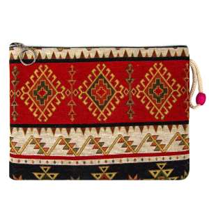 Kilim Patterned Tapestry Klaç Bag