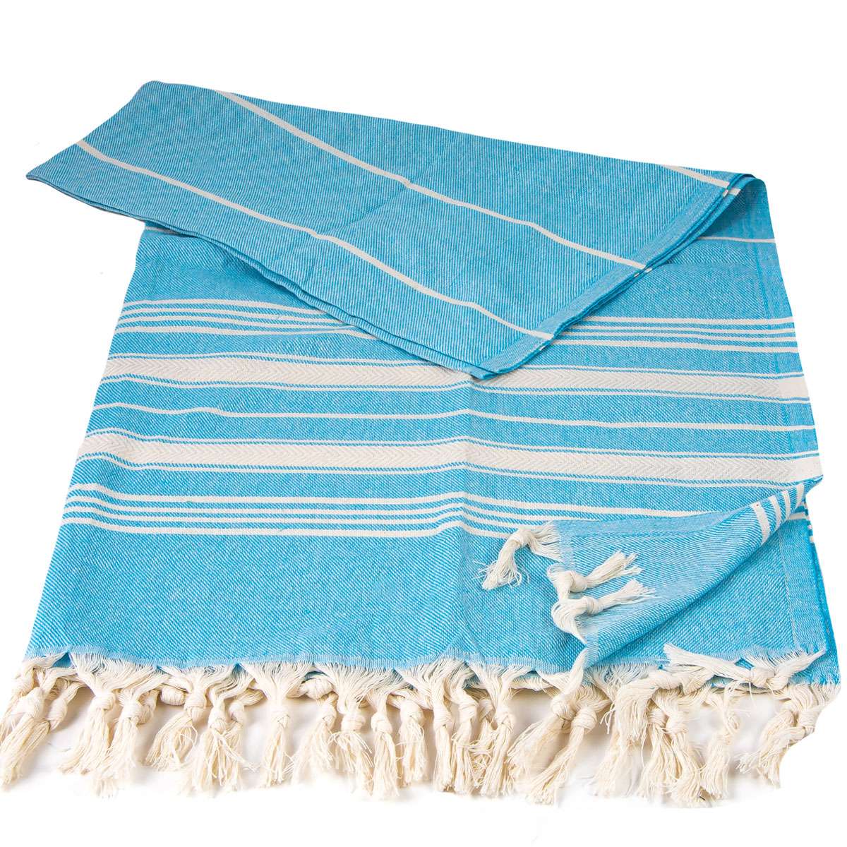 Double Bordered Peshtemal Blue