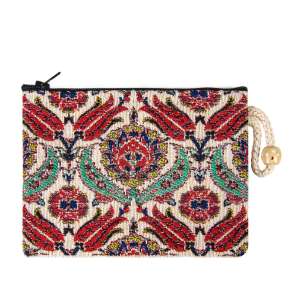 Authentic Patterned Tapestry Wallet