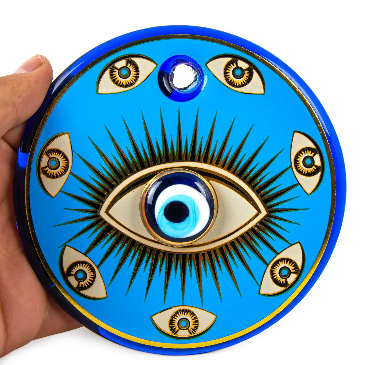 No 6 Eye Pattern Evil Eye Bead