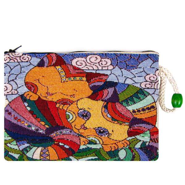 Authentic Tapestry Cat Patterned Wallet